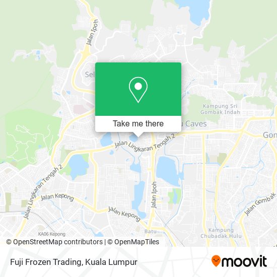 Fuji Frozen Trading map