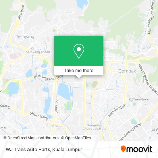 WJ Trans Auto Parts map