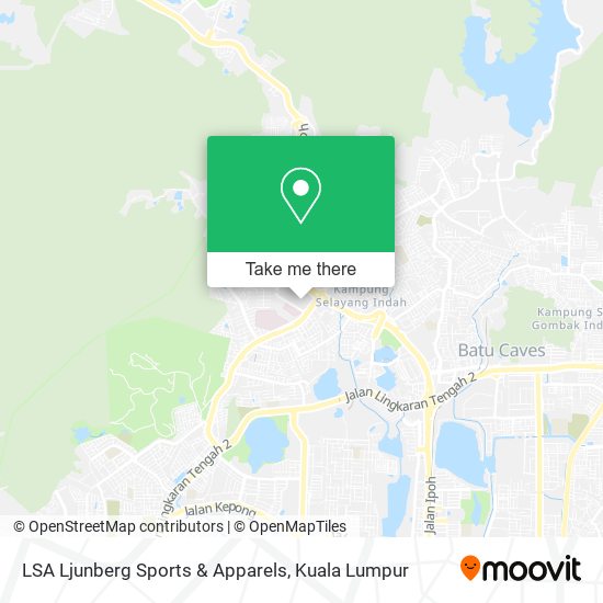 LSA Ljunberg Sports & Apparels map