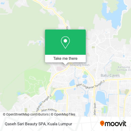 Qaseh Sari Beauty SPA map