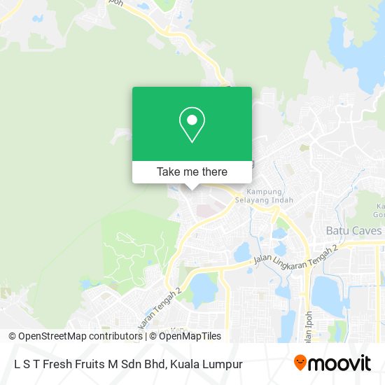 L S T Fresh Fruits M Sdn Bhd map