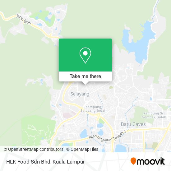 Peta HLK Food Sdn Bhd