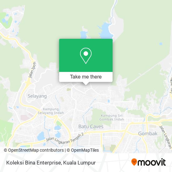 Koleksi Bina Enterprise map