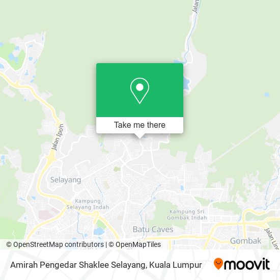 Peta Amirah Pengedar Shaklee Selayang