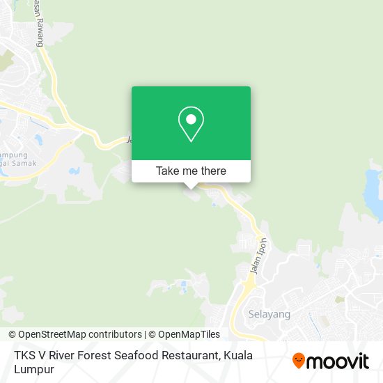 TKS V River Forest Seafood Restaurant map
