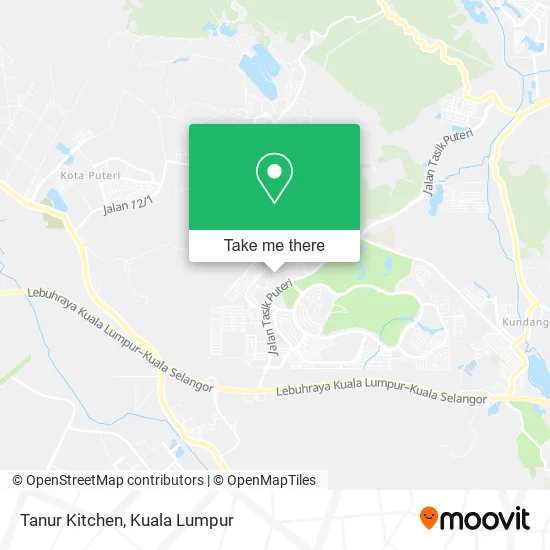 Tanur Kitchen map