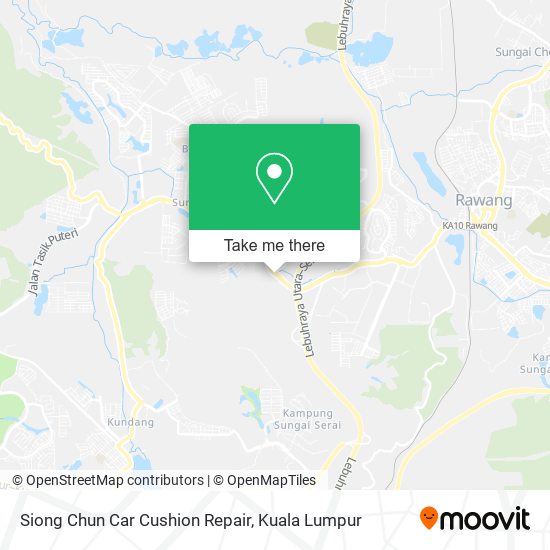 Siong Chun Car Cushion Repair map