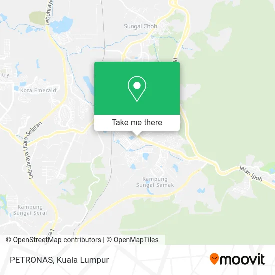 PETRONAS map