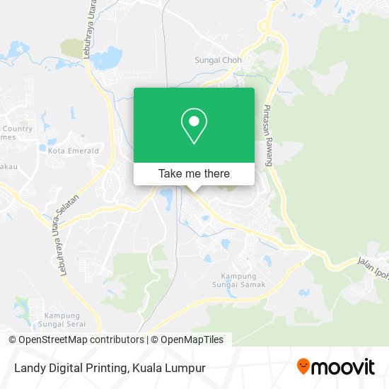 Landy Digital Printing map