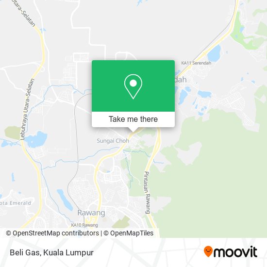 Beli Gas map