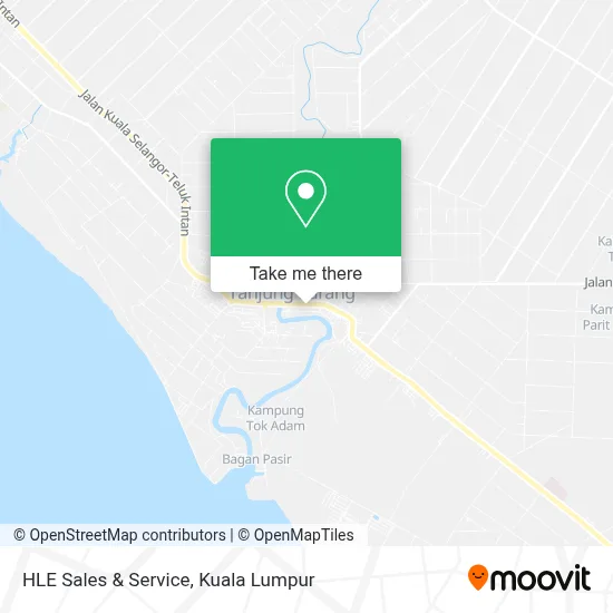 HLE Sales & Service map