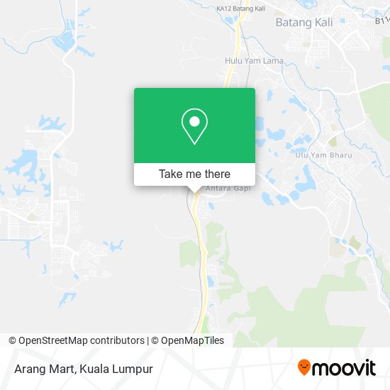 Arang Mart map