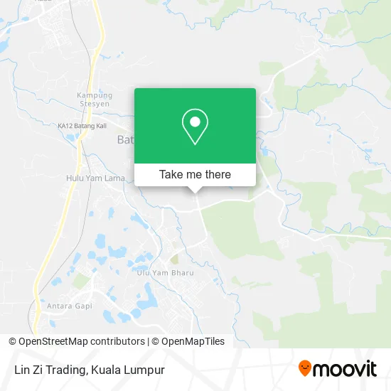 Lin Zi Trading map