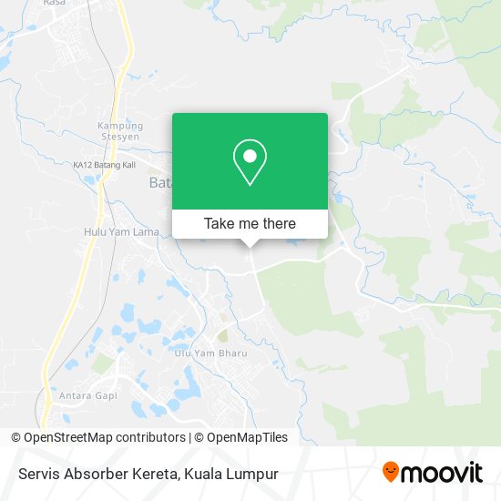 Peta Servis Absorber Kereta