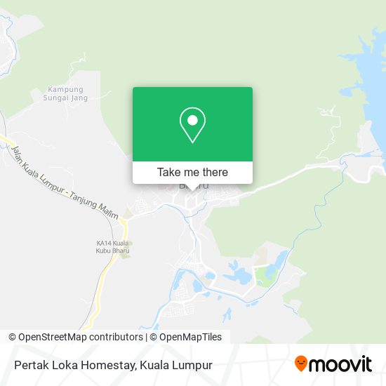 Pertak Loka Homestay map