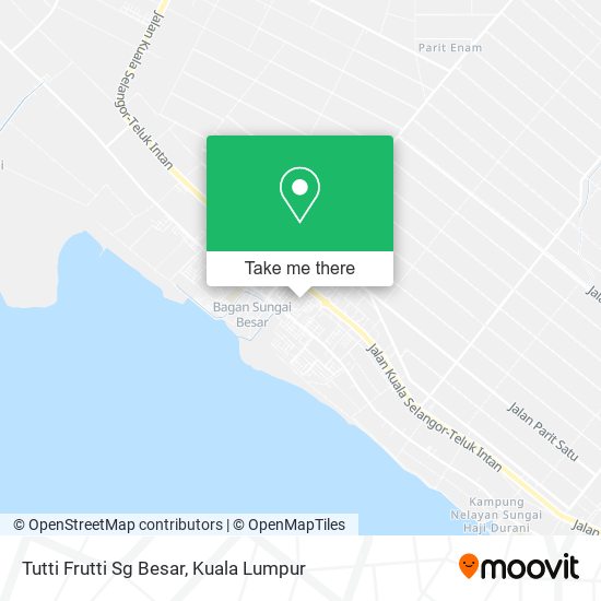 Tutti Frutti Sg Besar map