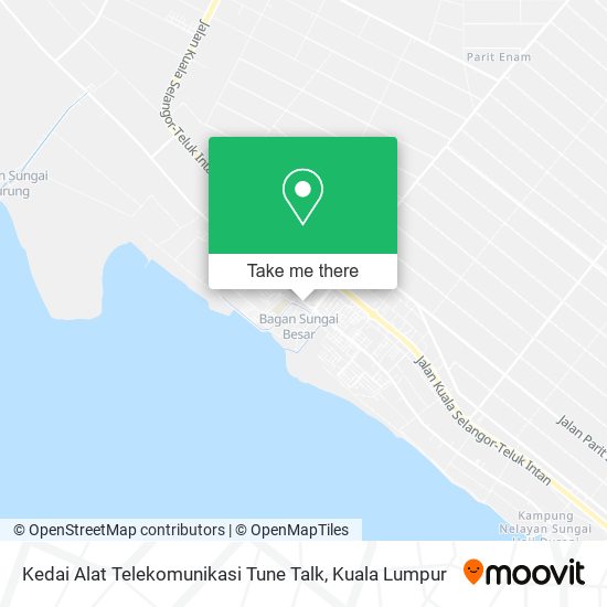 Kedai Alat Telekomunikasi Tune Talk map