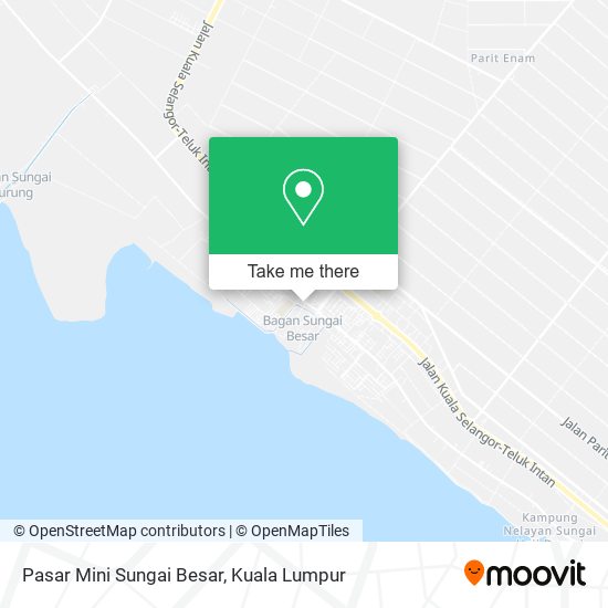 Pasar Mini Sungai Besar map