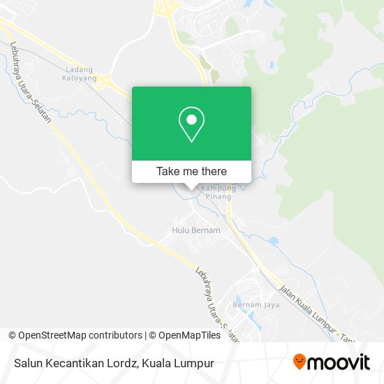 Salun Kecantikan Lordz map