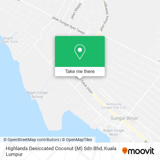 Highlands Desiccated Coconut (M) Sdn Bhd map