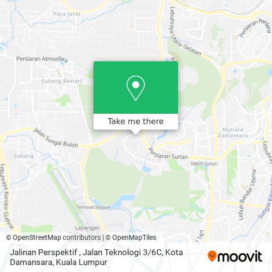 Jalinan Perspektif , Jalan Teknologi 3 / 6C, Kota Damansara map