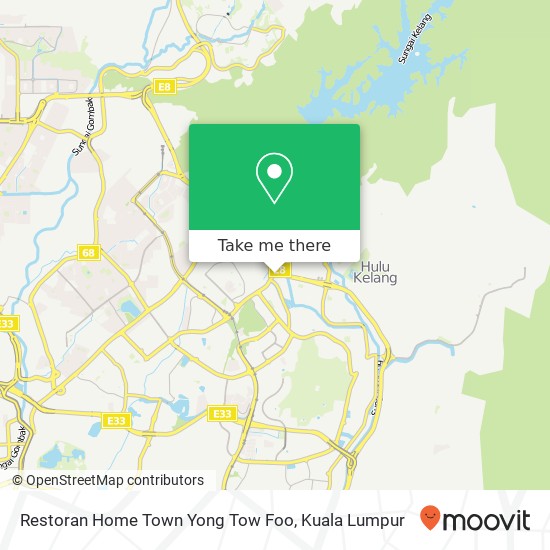 Restoran Home Town Yong Tow Foo map