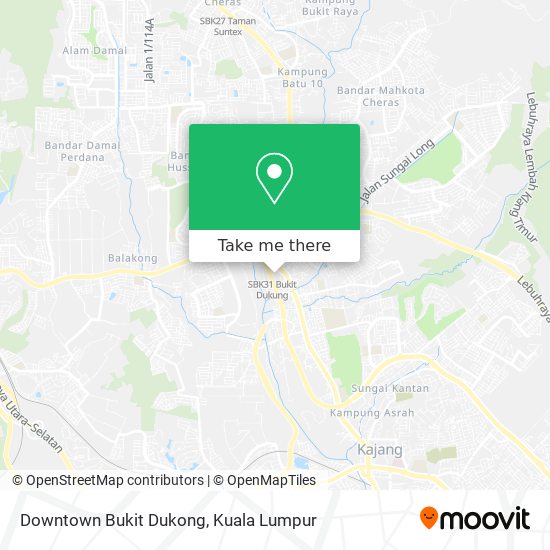 Peta Downtown Bukit Dukong