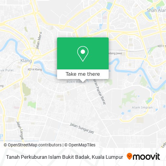 Tanah Perkuburan Islam Bukit Badak map