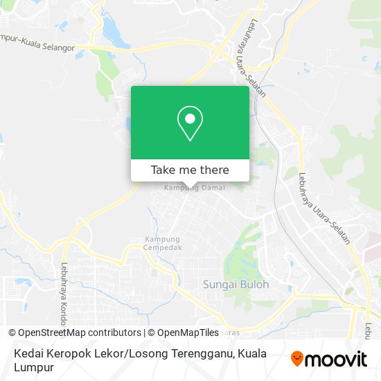 Kedai Keropok Lekor / Losong Terengganu map