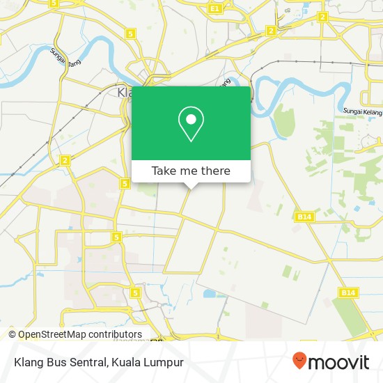 Klang Bus Sentral map