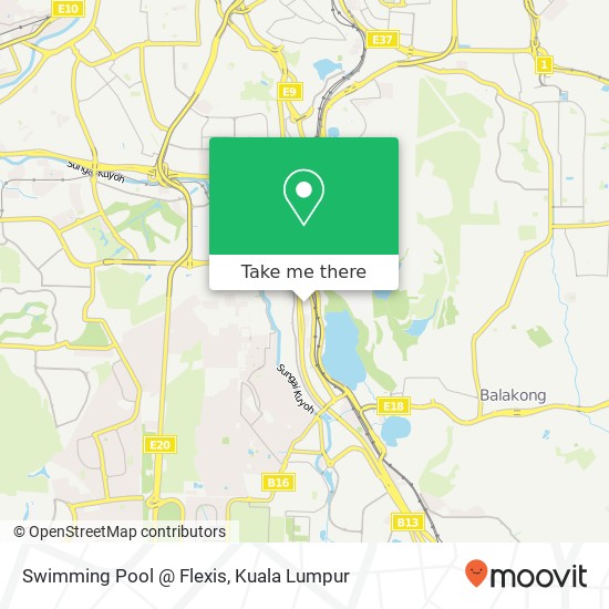 Swimming Pool @ Flexis map