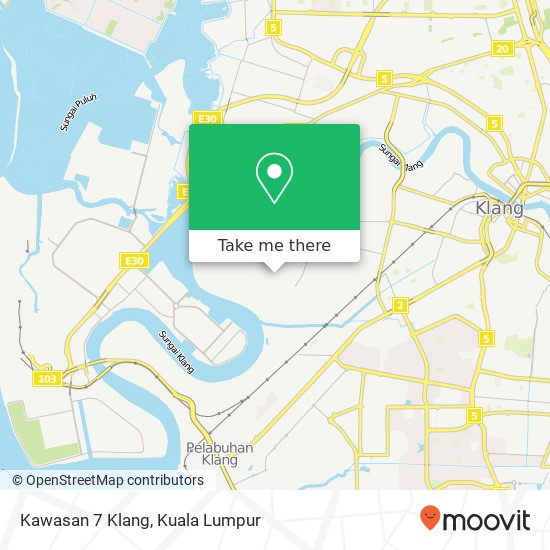 Kawasan 7 Klang map