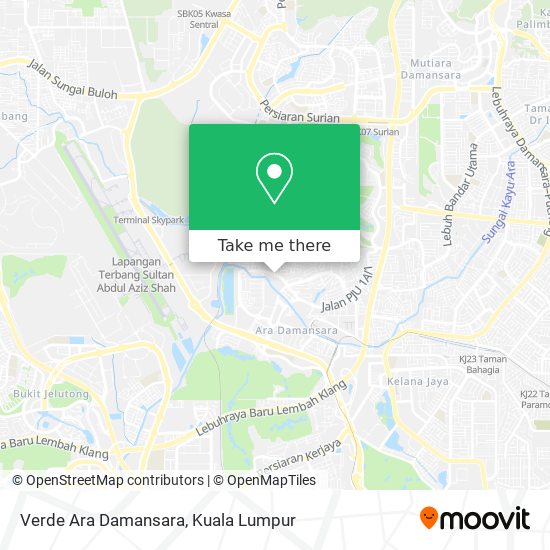 Peta Verde Ara Damansara
