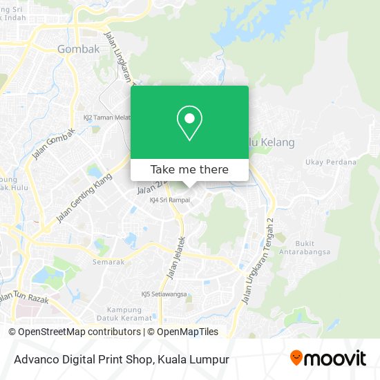 Advanco Digital Print Shop map