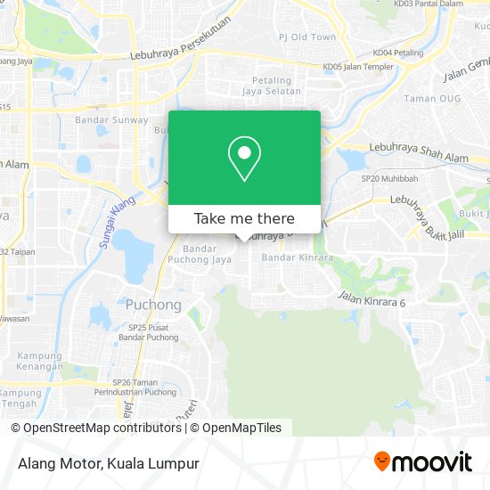 Alang Motor map