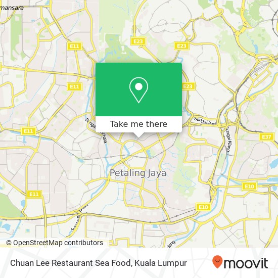 Chuan Lee Restaurant Sea Food map