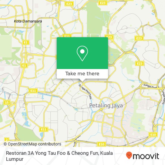 Restoran 3A Yong Tau Foo & Cheong Fun map