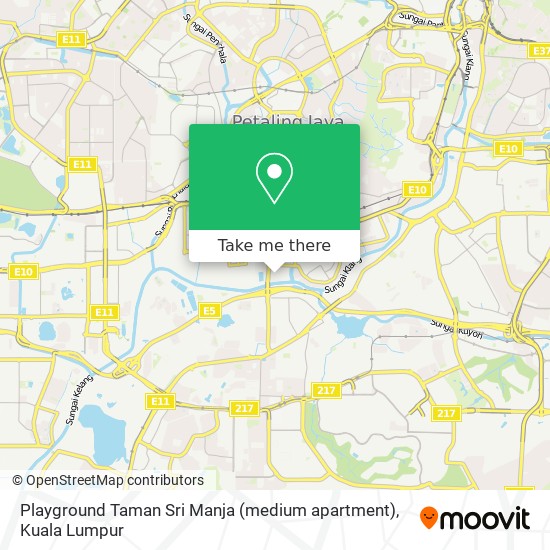 Playground Taman Sri Manja (medium apartment) map