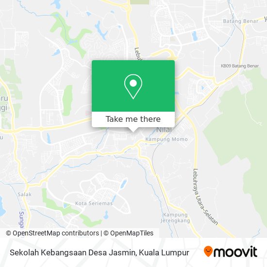 Sekolah Kebangsaan Desa Jasmin map