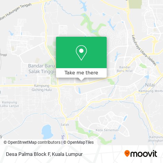 Desa Palma Block F map