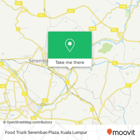 Food Truck Seremban Plaza map