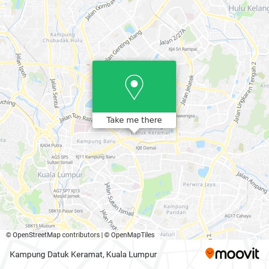 Kampung Datuk Keramat map