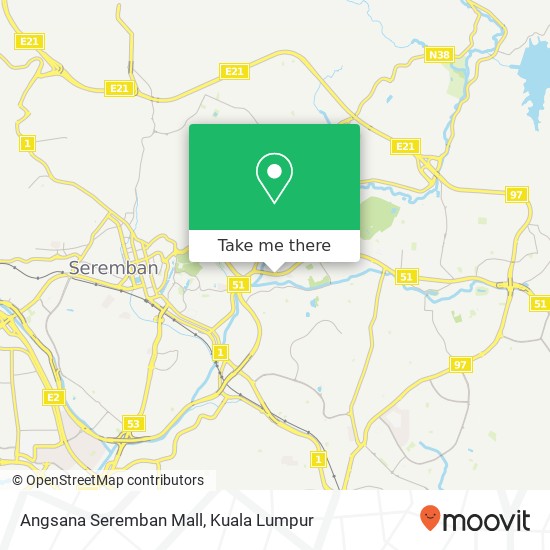 Angsana Seremban Mall map