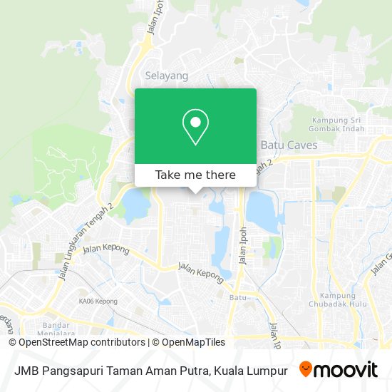 JMB Pangsapuri Taman Aman Putra map