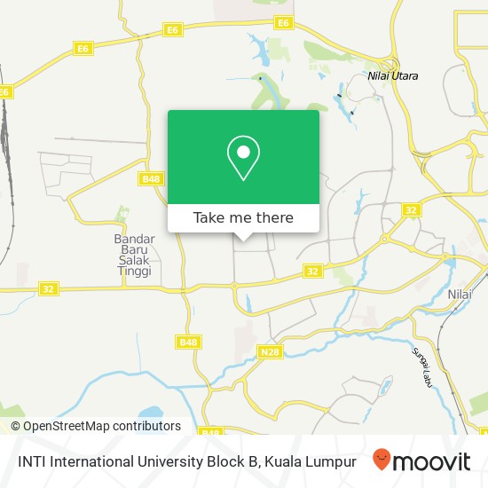 INTI International University Block B map