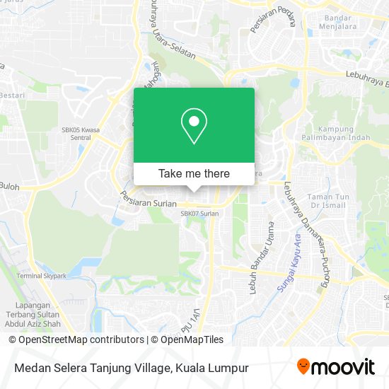 Medan Selera Tanjung Village map