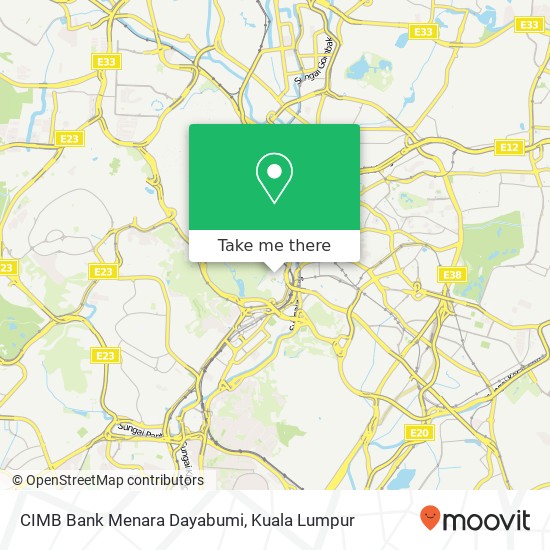 CIMB Bank Menara Dayabumi map