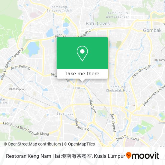 Restoran Keng Nam Hai 瓊南海茶餐室 map