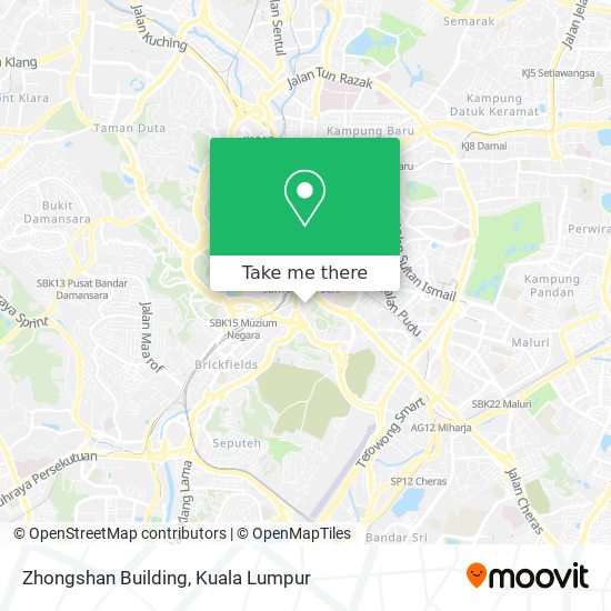 Zhongshan Building map