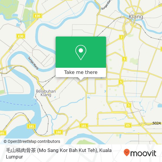 毛山稿肉骨茶 (Mo Sang Kor Bah Kut Teh) map